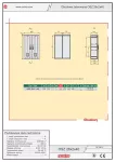 Obudowa poliestrowa - IP44/IP54, IK10, OSZ 26x2x40 daszek płaski