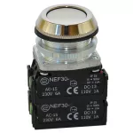 PROMET Przycisk NEF30-K2XY/W3 biały