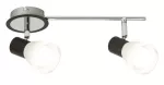 5977 Spot Ati E14/2x40W chrom / czarny 230V, 50Hz