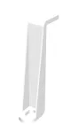 uchwyt mocujący do kanału 220x90 mm, biały