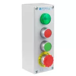 KASETA KOMPLETNA 4-OTWOROWA Z LB,KC,KZ,B I 1 PRZEPUST M20 230V