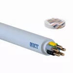 NYM-J 300/500 5x1,5 RAL 7035 GERMANY Kabel elektroenergetyczny, instalacyjny, wielożyłowy z izolacją PVC