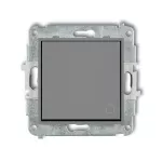 ICON Mechanizm łącznika zwierny dzwonek szary mat