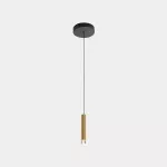 Pendant Candle XS 1 Body Surface LED 4.1W LED warm-white 2700K ON-OFF Brass 154lm 00-8527-27-27