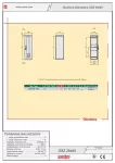 Obudowa poliestrowa - IP44/IP54, IK10, OSZ 26x80 daszek płaski