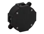VP-75 Puszka n/t 79x79x37mm IP41 400V bez zac. czarna