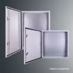 Obudowa n/t z płytą montaż PSH 808020 PROFIT 800x800x200; IP65; IK10; RAL7035, zamek herm.-D5