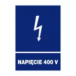 Znak elektryczny informacyjny 148x210 