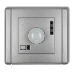 FLEXI Elektroniczny czujnik ruchu srebrny metalik