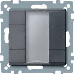 KNX przycisk natynkowy 4-kr. plus antracytowy System M