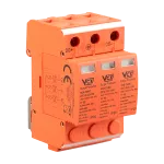 Ogranicznik przepięć do fotowoltaiki klasy C 3P (T2-DC) seria P 1200V