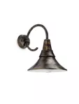 Fowl wall lantern BlackBrush 1x20W 230V
