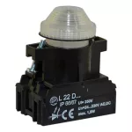 PROMET Lampka L22WD/W3 żółto-czerwona