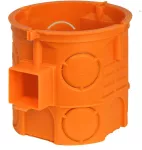 Puszka podtynkowa S60DF pomarańczowy