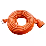 PO-ST/30M/2X1/OMY Przedłużacz jednogniazdowy ECO 2p, 10A, 2500W, z przewodem OMY 2x1mm2, 30m; pomarańczowy