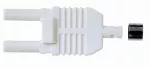 POF Stecker HFBR4506 WH Duplex Złącza; 29142099