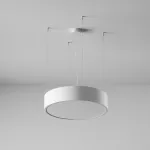 ABA PRO 540 wisząca LED 19,4W/3538lm/830, 230V, biały sygnałowy (mat struktura) RAL 9003