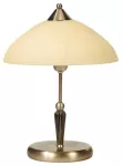 8172 Lampa stołowa Regina E14/1x40W brąz/klosz krem 230V, 50Hz