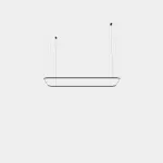Pendant Geometric Rectangle Surface 1600x1000mm LED 96W LED warm-white 2700K 0-10V Black 5698lm RS4Y-00V9AZRU05