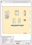 Obudowa poliestrowa - IP44/IP54, IK10, KS 66x60+KFN daszek płaski