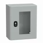 PanelSeT Obudowa wisząca S3D drzwi transparentne IP66 300x 250x 1500mm