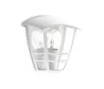 Creek wall lantern white 1x60W 230V base myGarden Kinkiet