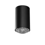 MINIMAL E1 stropowy max.1x60W, E27, 230V, czarny głęboki (mat struktura) RAL 9005