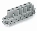 Gniazdo THT Pin lutowniczy 0,6 x 1,0 mm konstrukcja prosta, szare 232-746/031-000