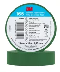 Winylowa taśma elektroizolacyjna 3M™ Temflex™ 165, zielona, 15mm x 10m