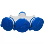 GN-X3/54 Gniazdo trzykrotne z klapką hermetyczną; 3x2p+Z; IP54; EXTREM; rozberialne; szaro-niebieskie