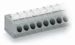 Złączka do płytek drukowanych przycisk 2,5 mm² RM 5 mm 6-bieg, szara 804-106