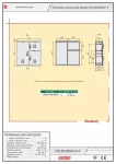 Obudowa poliestrowa - IP44/IP54, IK10, OS 80x80/8/3+5 daszek płaski