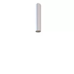 PIXO 200 stropowy 1x50W, GU10, 230V, srebrny aluminiowy (mat struktura) RAL 9006