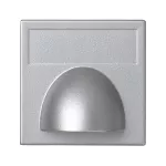 SIMON CONNECT Pokrywa K45 bezpośrednia kątowa; aluminium