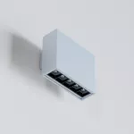 DENON K/01/R5 kinkiet 15W/1500lm/48D/930, srebrny aluminiowy (mat struktura) RAL 9006