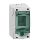 Obudowa natynkowa, Mini Mureva (dawna Kaedra), IP65 mmRV-1-3-NT-T drzwi transparentne 1 rząd 3 moduły/rząd