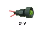 Lampka KLP-10 zielona 24V, AC/DC,  10/Z – 24V