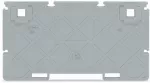 Ścianka rozdzielająca gr. 2 mm szer. 110,3 mm, szara