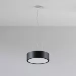 ABA 400 wisząca LED PHILIPS LV 29W/3300lm/3000K, 230V, czarny (mat) RAL 9017
