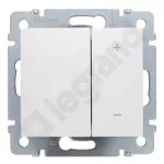 VALENA ŚCIEMNIACZ PRZYCISKOWY 400W BIAŁY, Legrand