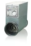 nagrzewnica elektryczna fi 315 mm, 6,0 kW, 3-fazowa, z blokiem sterowania