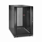 Szafa NetShelter SX 18U, 600 mm x 1070 mm z bokami, czarna