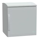 Obudowa poliestrowa PLAT, PanelSet, IP44 z wentylowanym dachem 500x500x420 mm