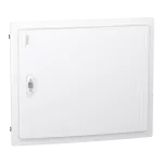 Obudowa PrismaSeT XS PSXS-2-24-PT-B, podtynkowa, drzwi białe, 2 rzędy, 24 moduły w rzędzie, IP40, IK09