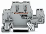 Złączka do zabudowy elementów 2-piętrowe, szara 870-523/281-593