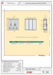 Obudowa poliestrowa - IP44/IP54, IK10, OSZ 26x3x60 daszek płaski