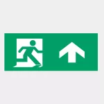 Up arrow pictogram EM01-0007