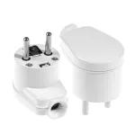 WT-16 Wtyczka rozbieralna, kątowa, 2p+Z, 16A, 250V; WT-16; biały