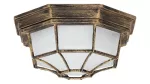 8376 Plafoniera ogrodowa Milano E27/1x100W IP44 złoto anty. 230V, 50Hz