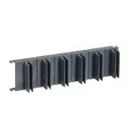 Thorsman - ventilation rib holder - grey - PC/ABS - 10 pieces